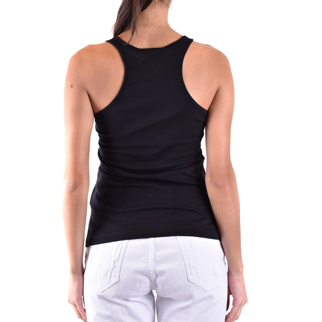 487107 Dsquared2 Canotta Nera Stampa Donna