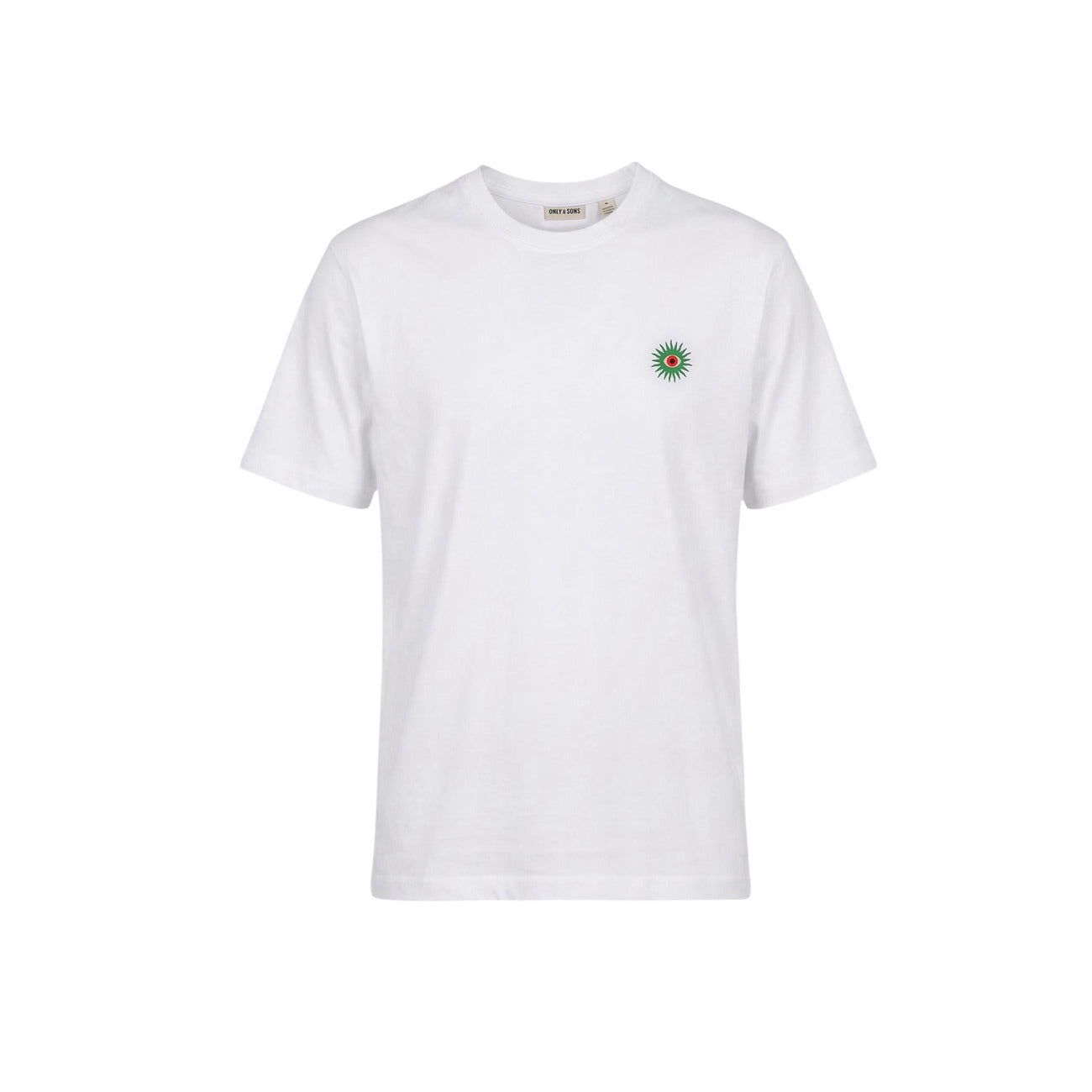 2461159 Only & Sons T-Shirt Bianco Uomo