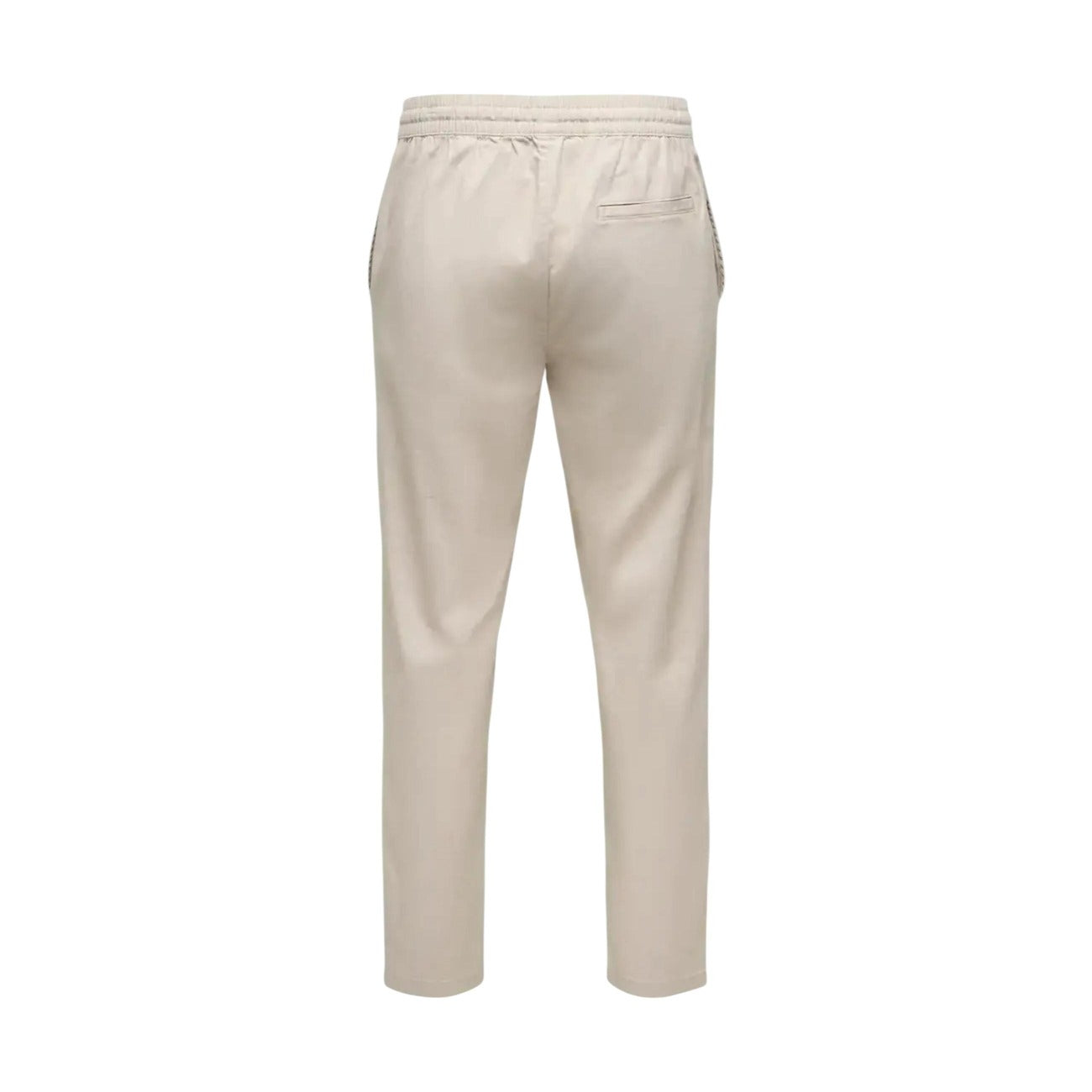 2458404 Only & Sons Pantaloni Beige Cotone Uomo