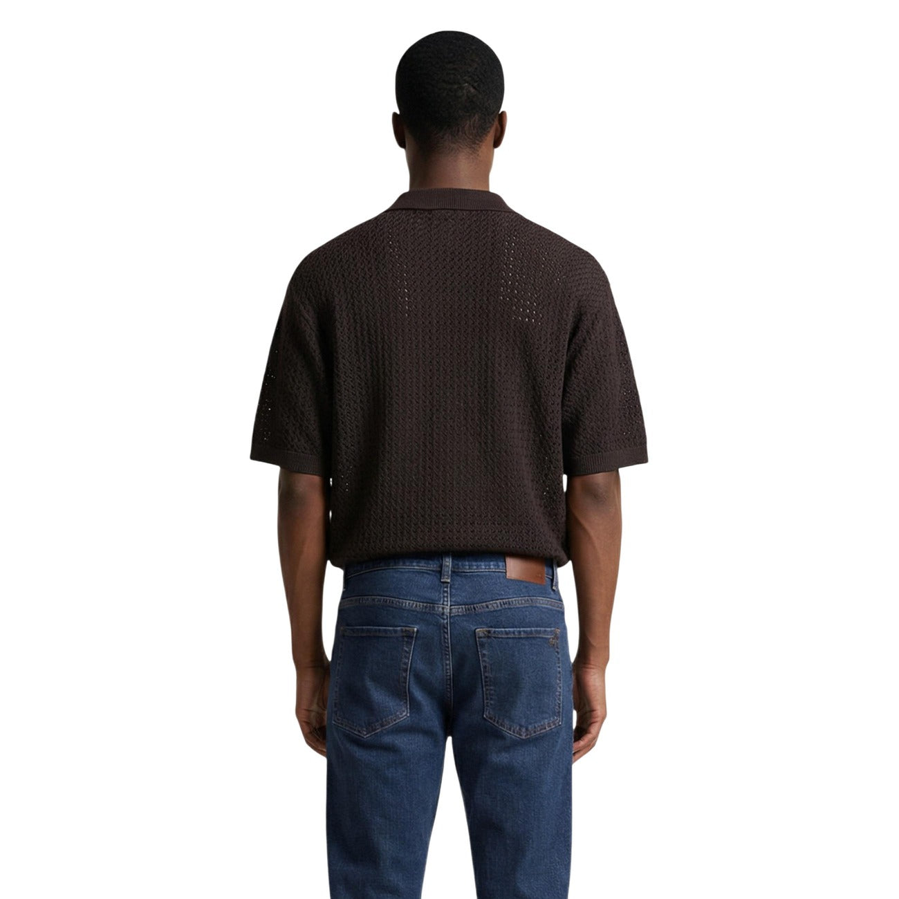 2458738 Only & Sons Polo Marrone Uomo