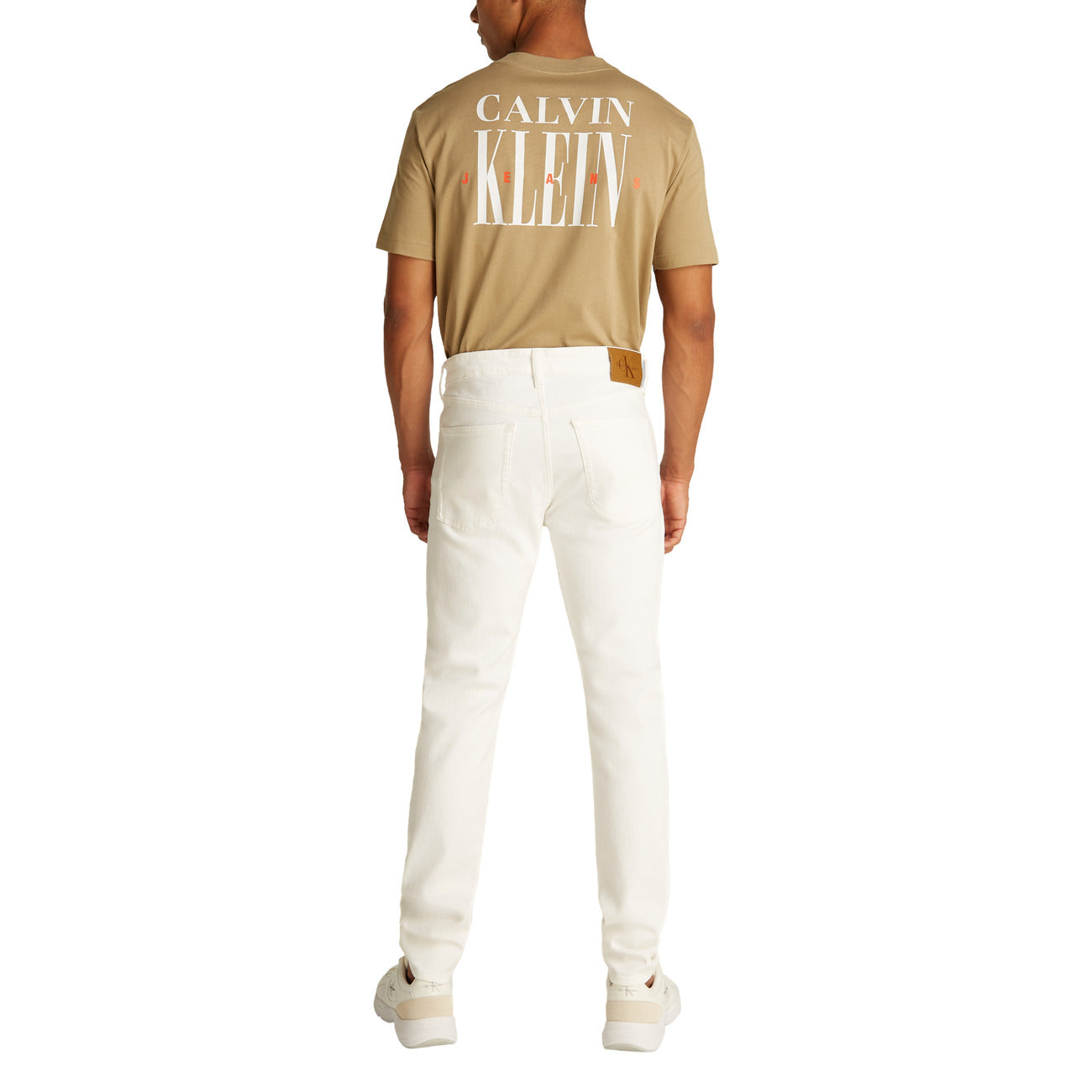 2419848 Calvin Klein Jeans Bianco Uomo