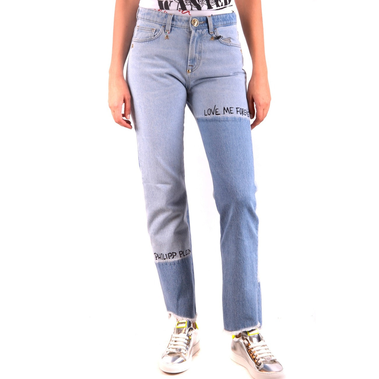 487468 Philipp Plein Jeans Azzurri Donna Primavera/Estate