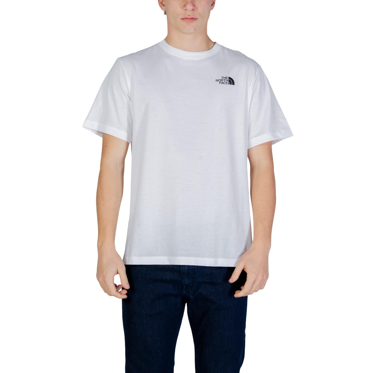 2450505 The North Face T-Shirt Bianca Cotone Poliestere Uomo