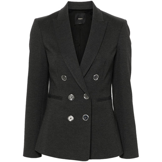 2425193 Pinko Giacca Grigia Donna Viscosa 67% Bottoni