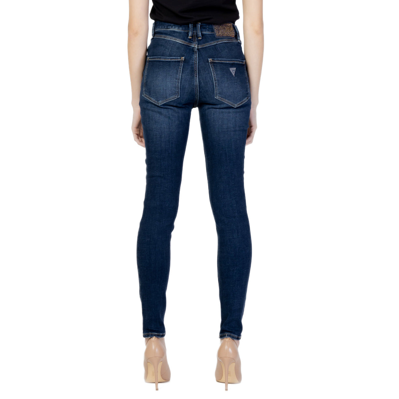 283793 Guess Jeans Blu Cotone Donna