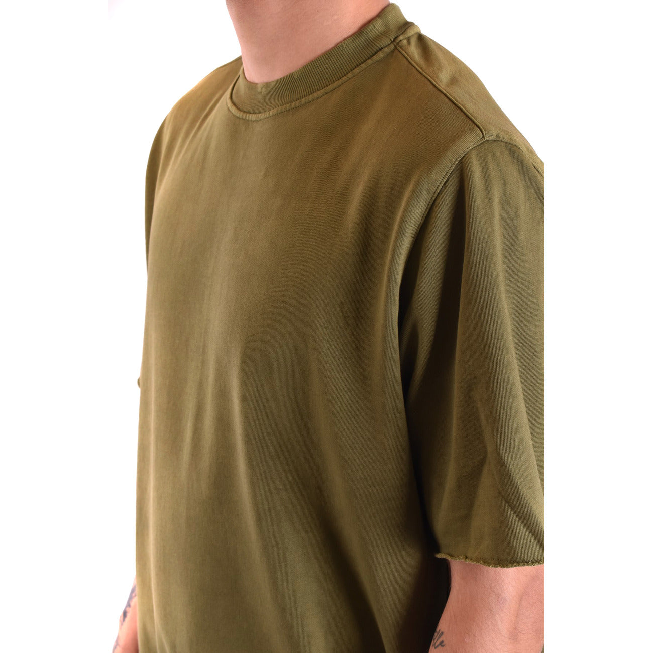 2430823 Paolo Pecora T-Shirt Verde Uomo
