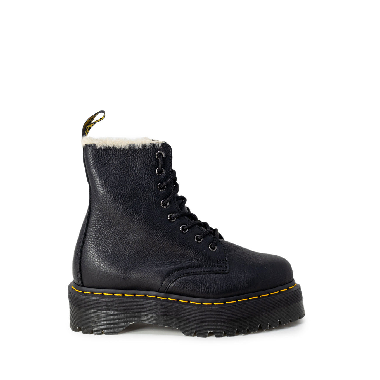 2170487 Dr. Martens Stivali Donna Neri Pelle