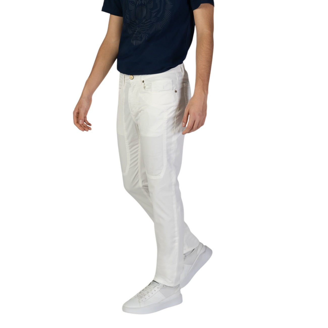 2380440 Jeckerson Pantaloni Bianco Uomo