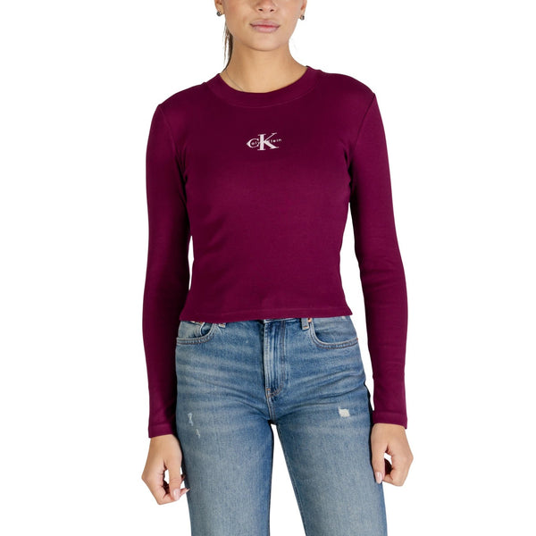 Maglia Donna Bordeaux Cotone