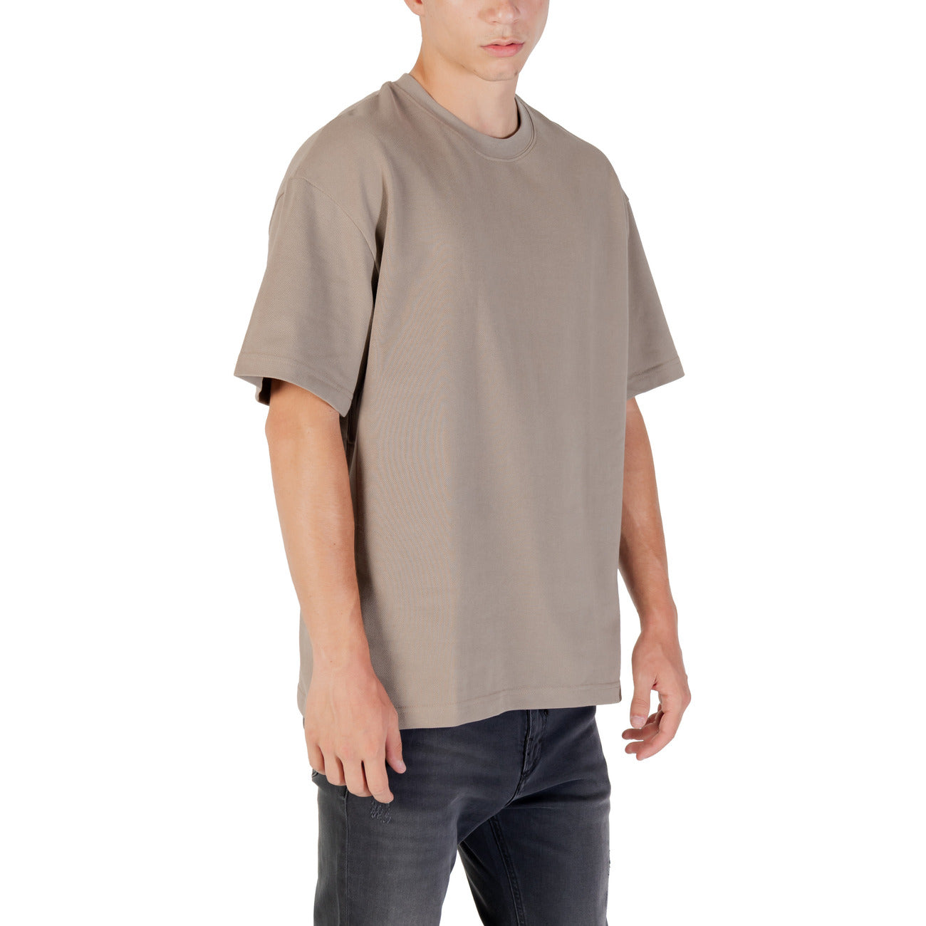 2429251 Gianni Lupo T-Shirt Beige Uomo