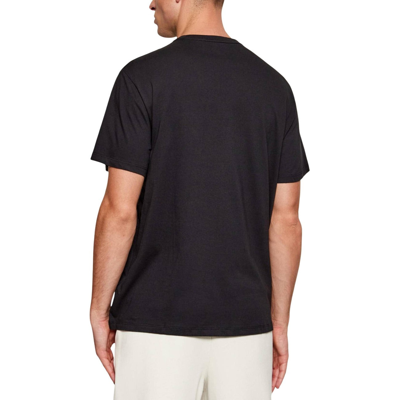 2447019 Calvin Klein Jeans T-Shirt Nera Stampa Uomo