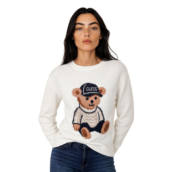 Alicia Bear Intarsia Sweater Maglia Donna