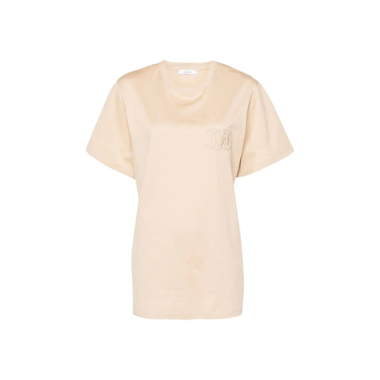493887 Maxmara T-shirt Beige Donna Primavera/Estate