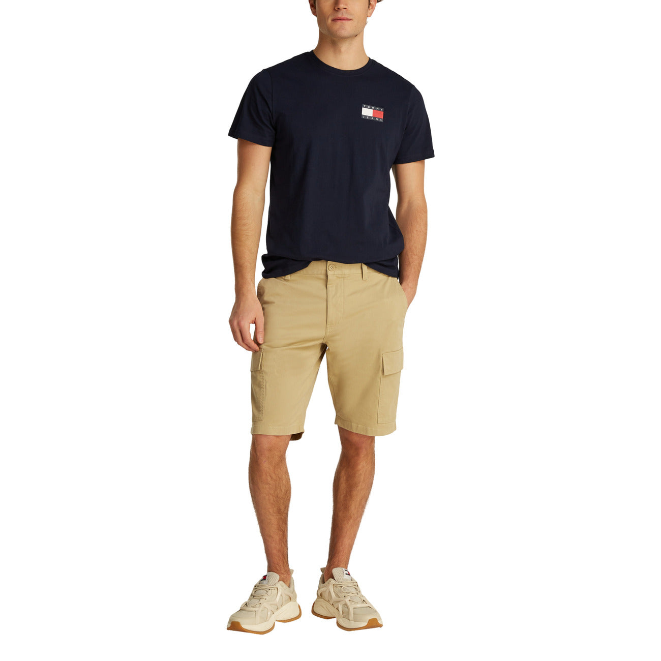 2419980 Tommy Hilfiger Jeans Bermuda Beige Uomo