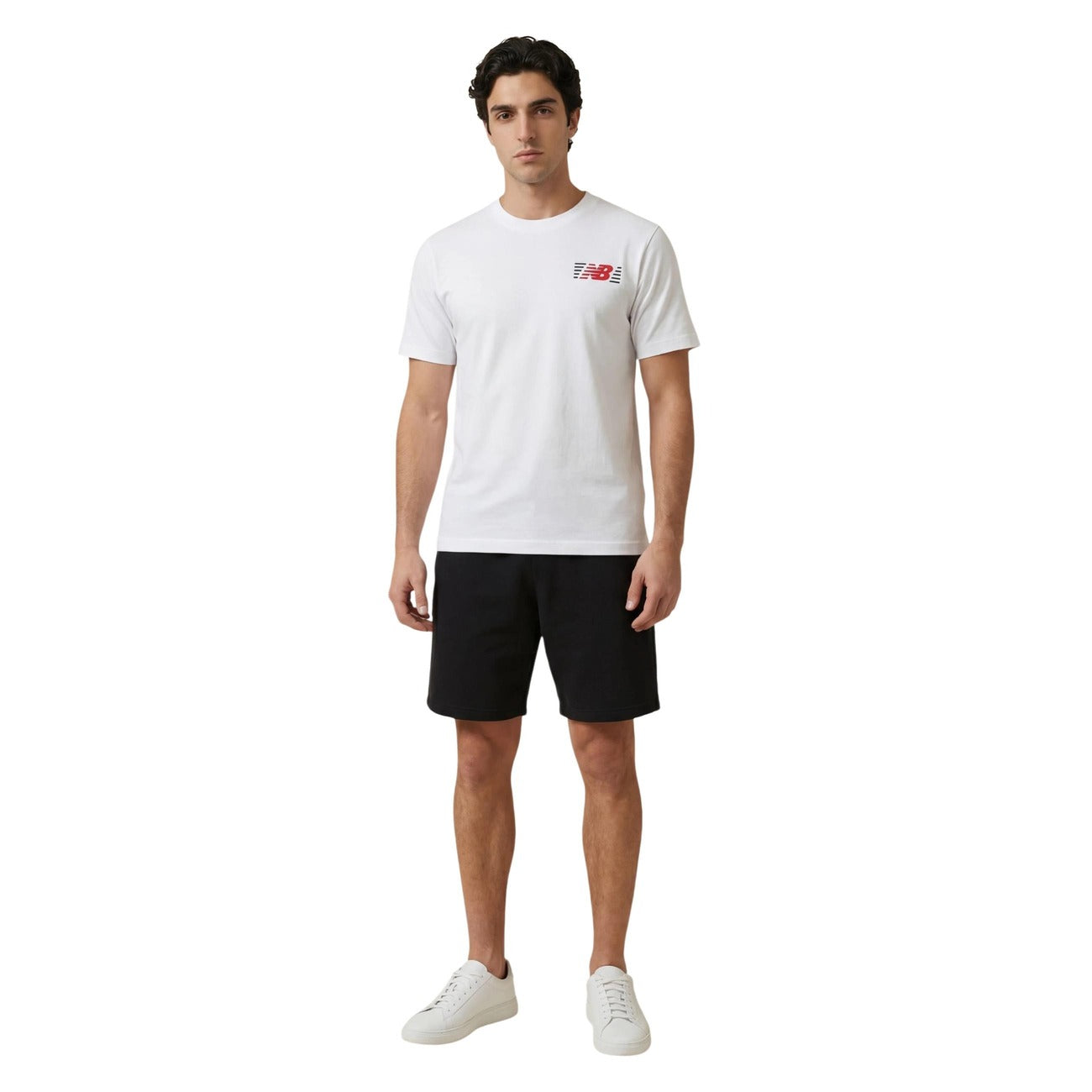 2452866 New Balance T-Shirt Bianco Uomo