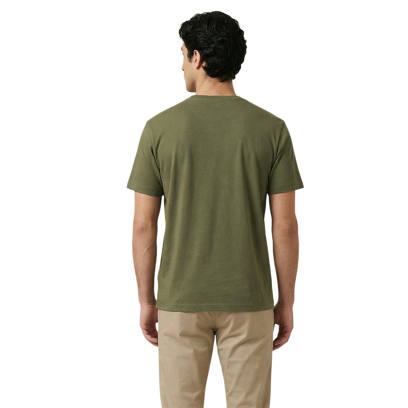 2459555 Gant T-Shirt Verde Uomo