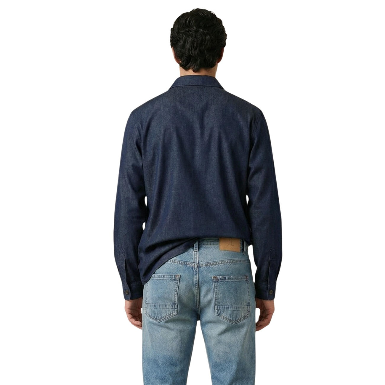 2455699 Gianni Lupo Camicia Blu Uomo
