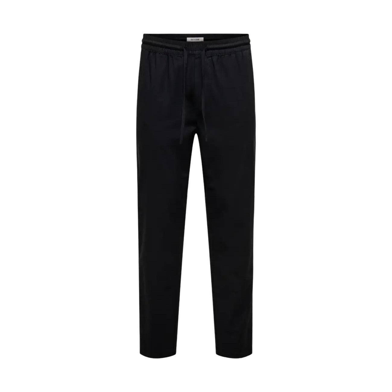 2458643 Only & Sons Pantaloni Nero Cotone Uomo