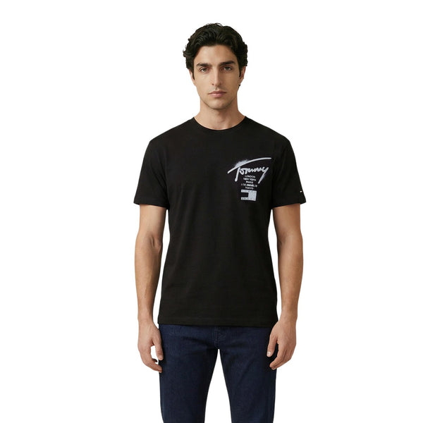 T-Shirt Nera Uomo