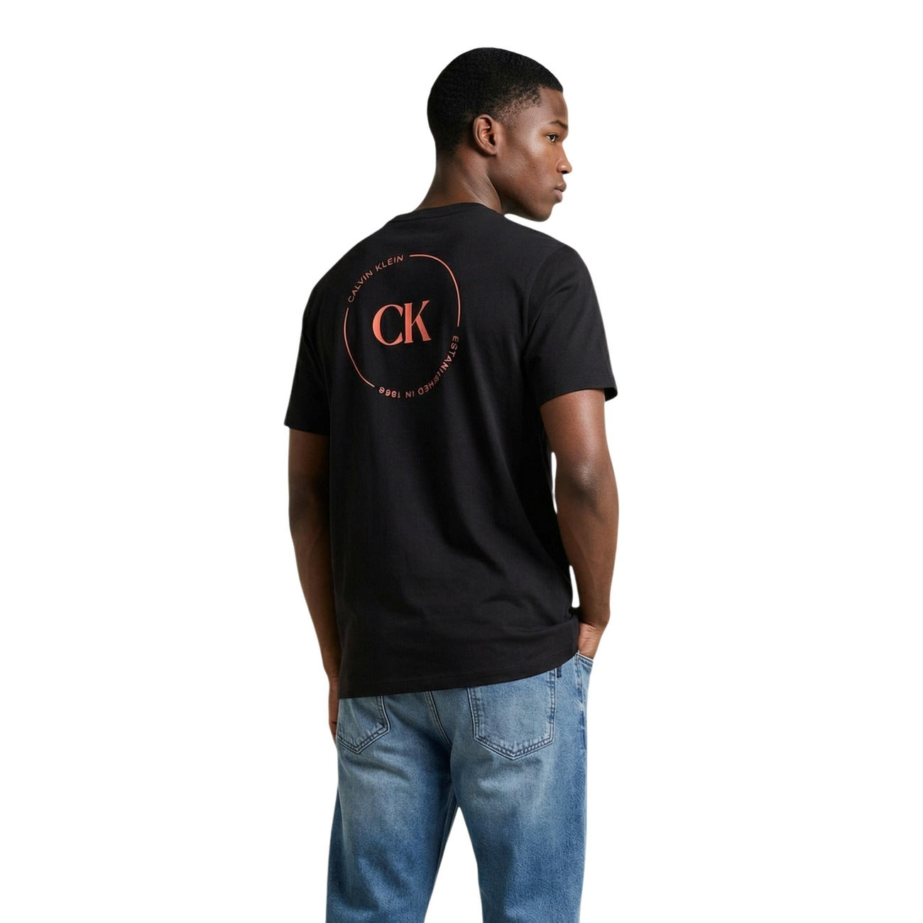 2452604 Calvin Klein Jeans T-Shirt Nero Uomo