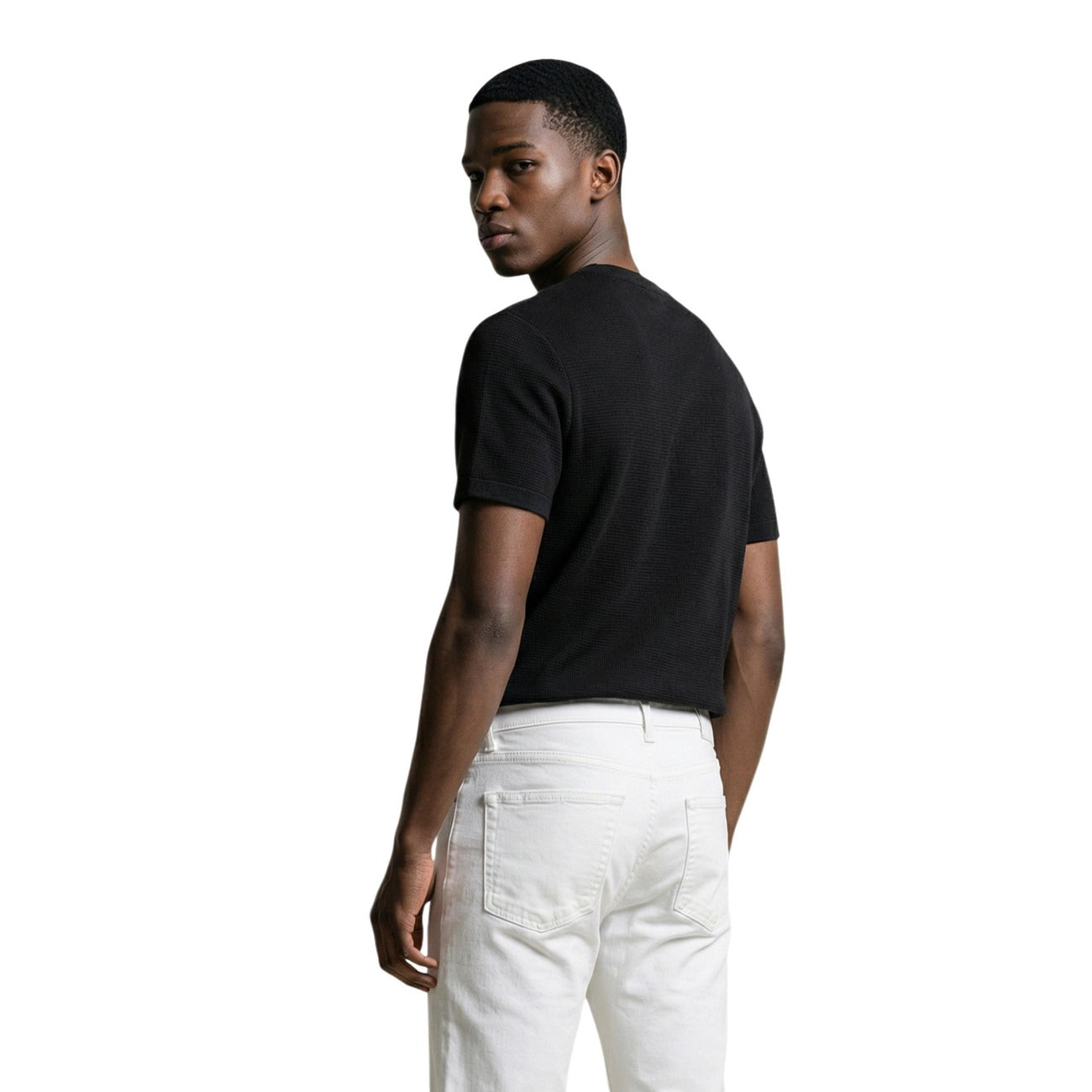 2452756 Calvin Klein Jeans T-Shirt Nero Uomo