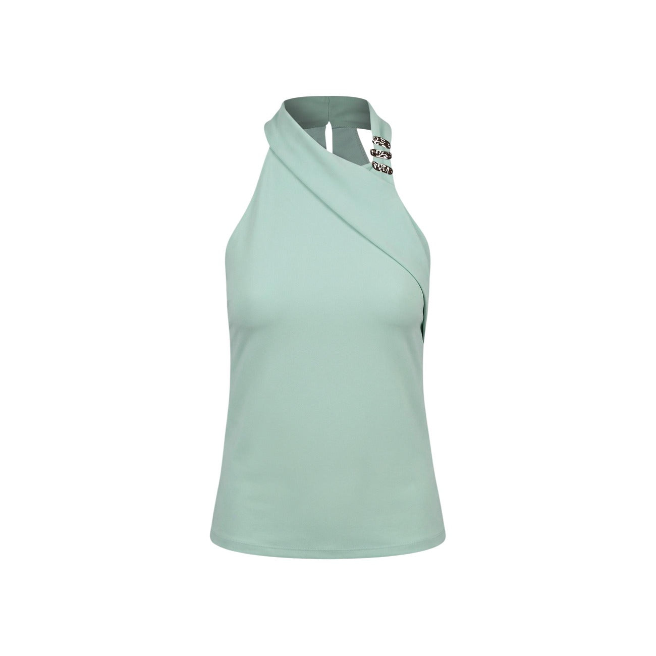 514486 Artigli Top Verde Donna