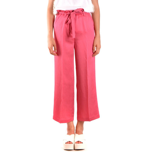 487464 Twinset Simona Barbieri Pantaloni Fuxia Donna