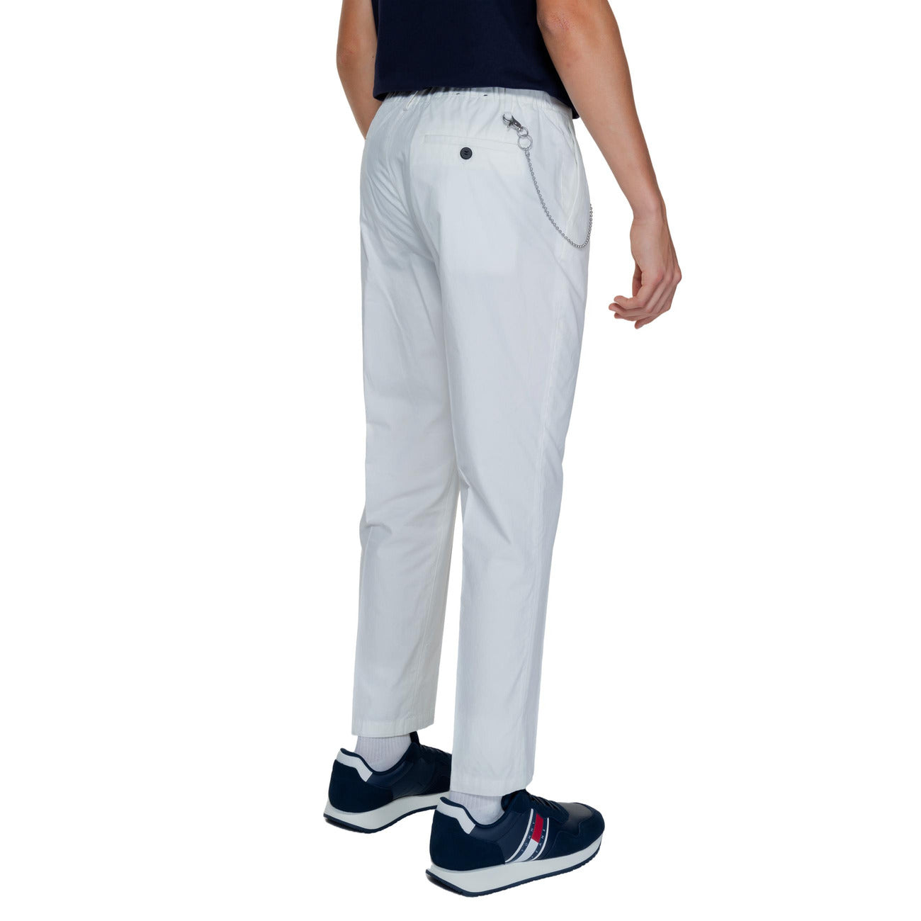 2293071 Antony Morato Pantaloni Bianco Cotone Uomo