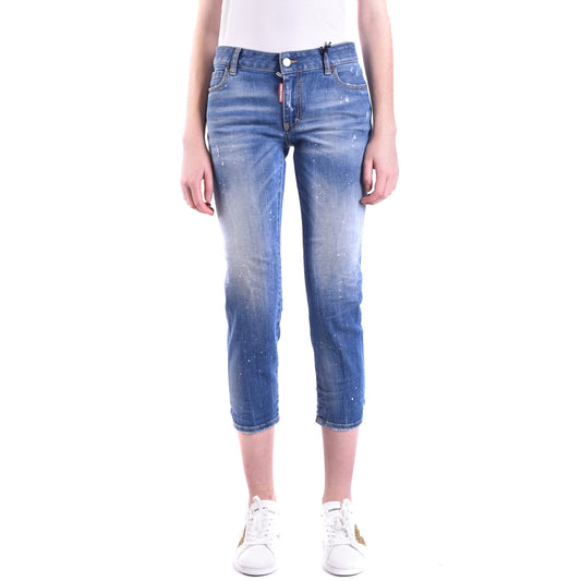 488580 Dsquared2 Jeans Blu Effetto Consumato Donna Primavera/Estate