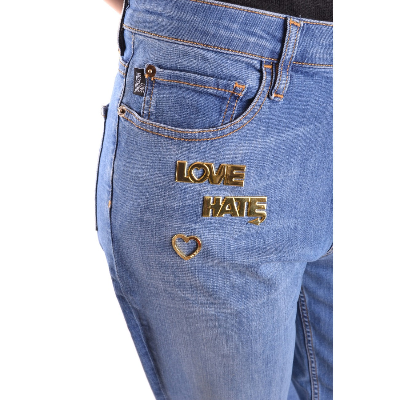 487084 Love Moschino Jeans Blu Donna