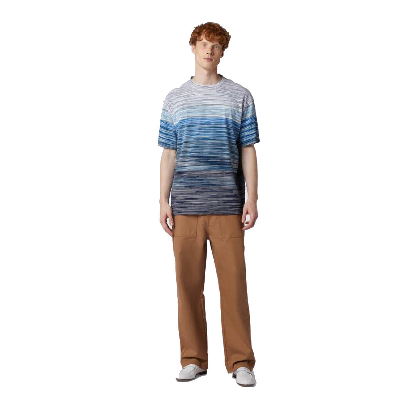 2431129 Missoni T-shirt Multicolore Righe Uomo