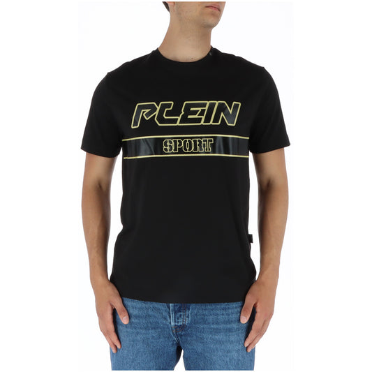 443810 Plein Sport T-Shirt Nero Stampa Uomo