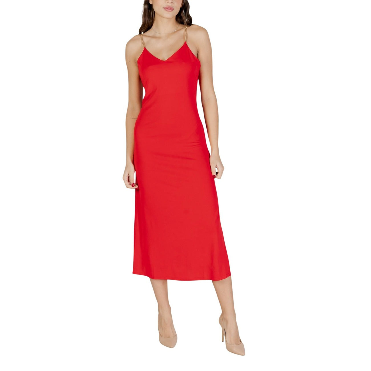 506089 Morgan De Toi Abito Rosso Donna Primavera/Estate