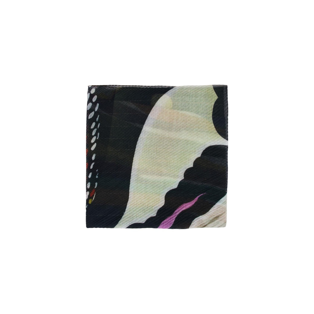 2452959 Desigual Sciarpa Nero Multicolor Donna