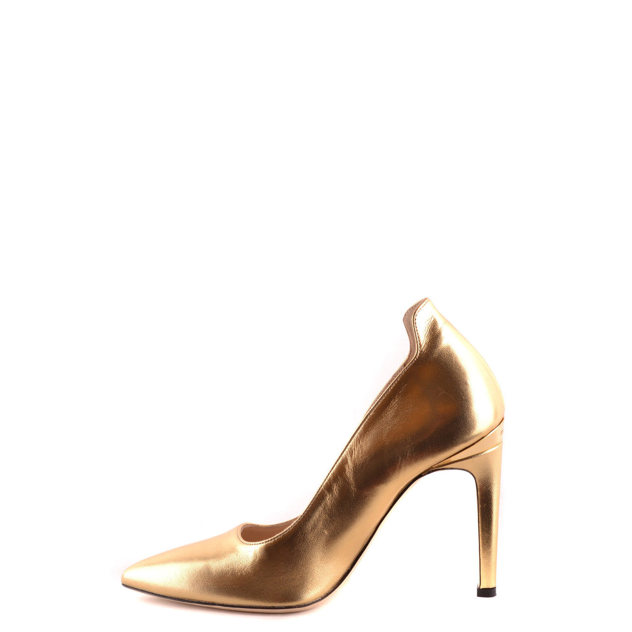2462780 Pinko Décolleté Tacco Spillo Oro Donna