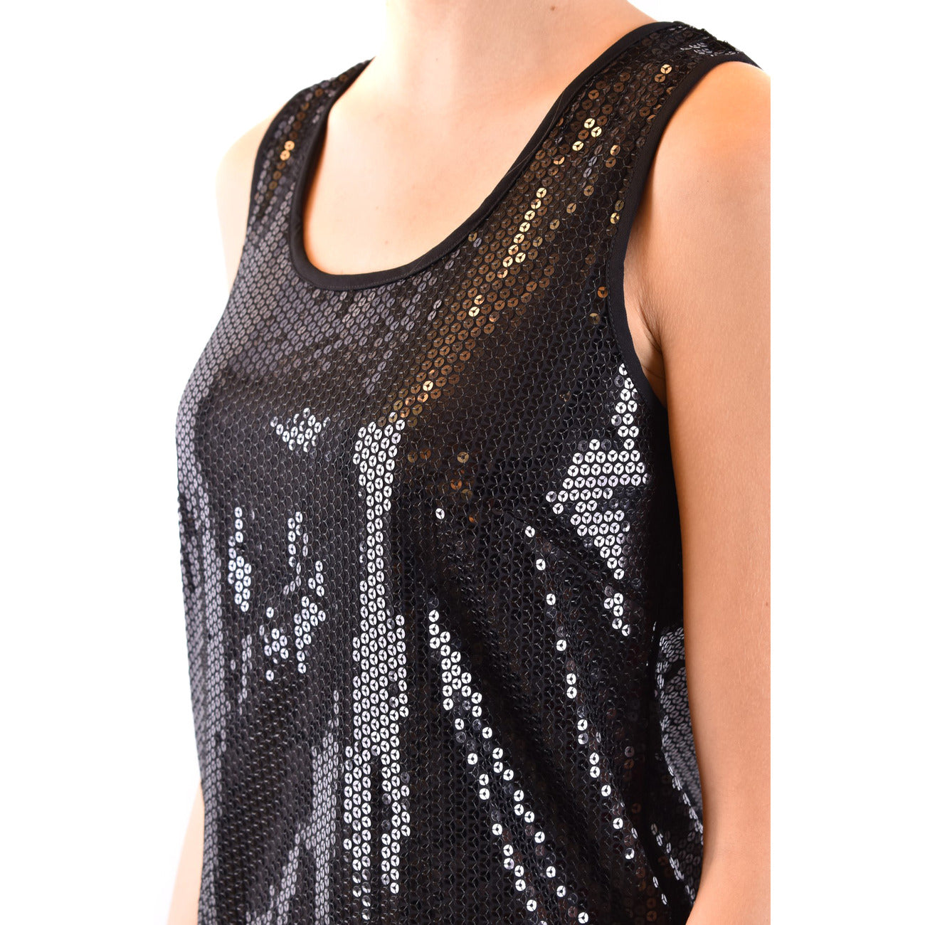 2430960 P.a.r.o.s.h. Canotta Nera Donna