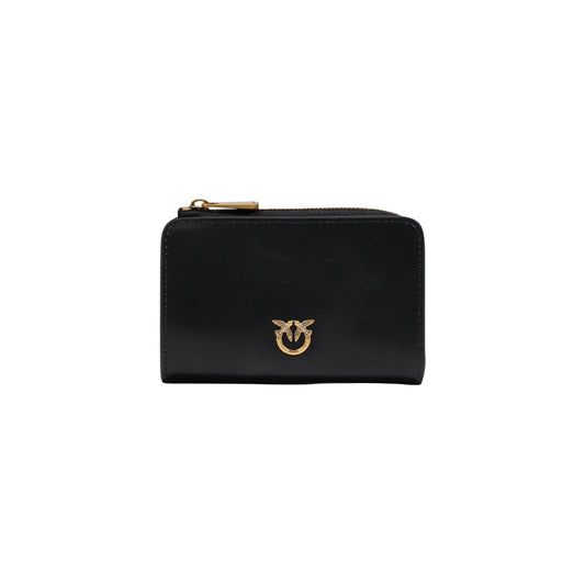 2449954 Pinko Portafogli Nero Pelle Cerniera Scomparti Donna