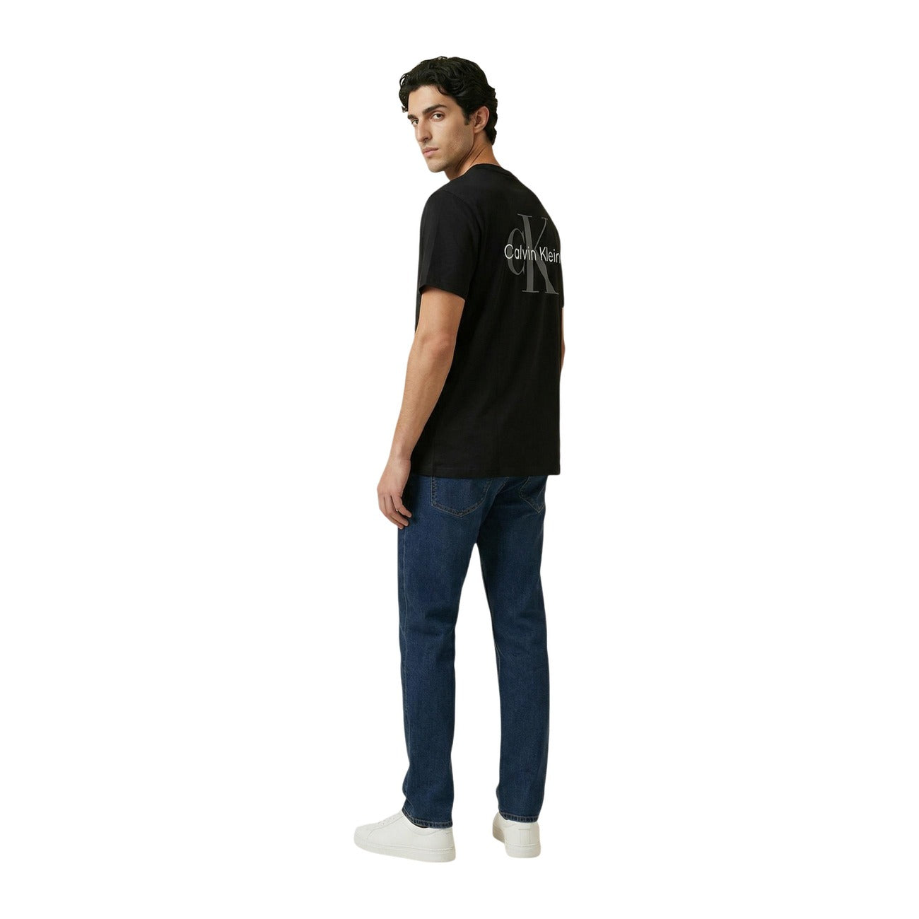 2453404 Calvin Klein Jeans T-Shirt Nero Uomo