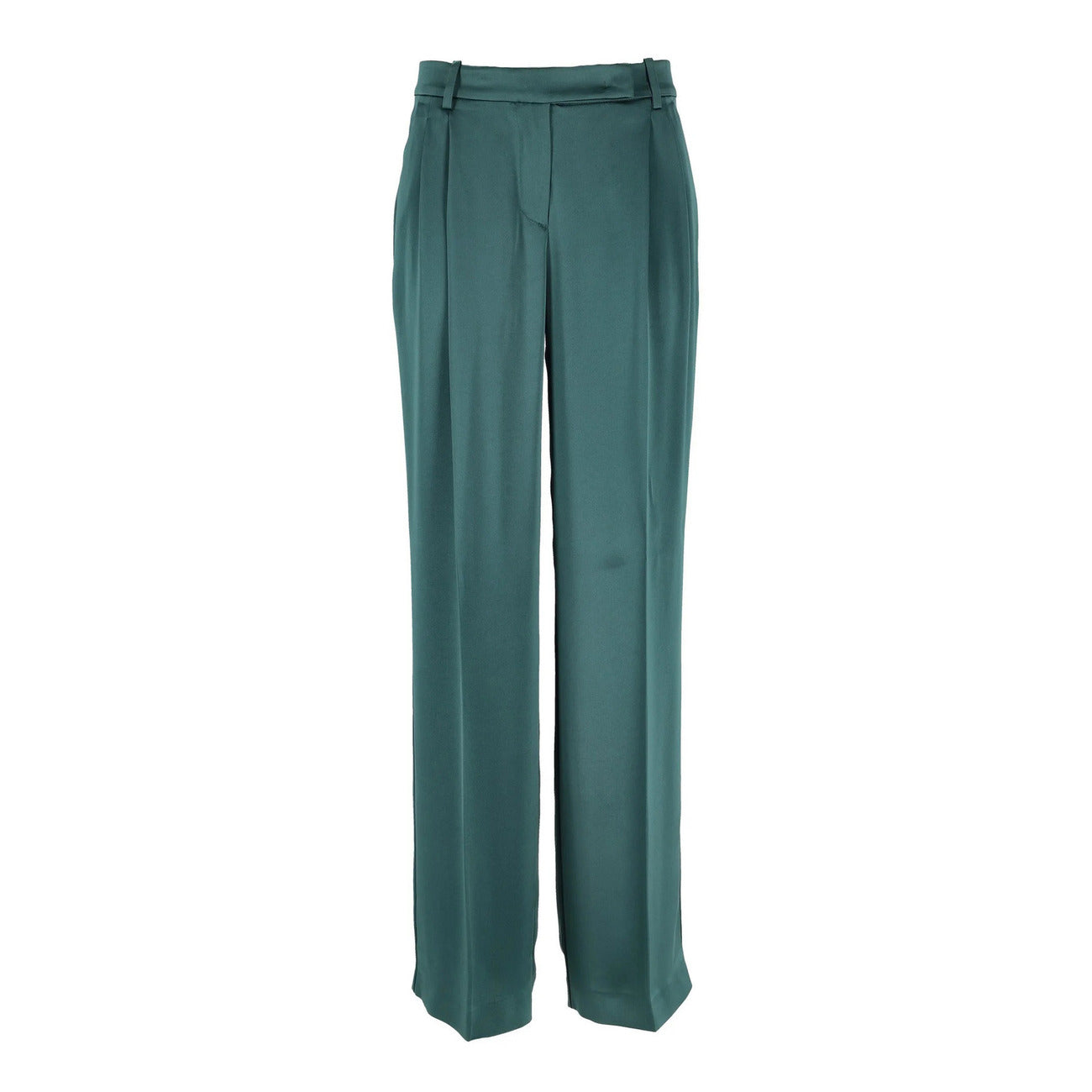 2424804 Pinko Pantaloni Verdi Donna Acetato 91% Tasche
