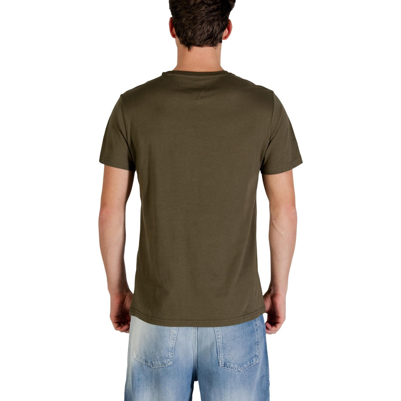 2447862 Tommy Hilfiger Jeans T-shirt Verde Uomo