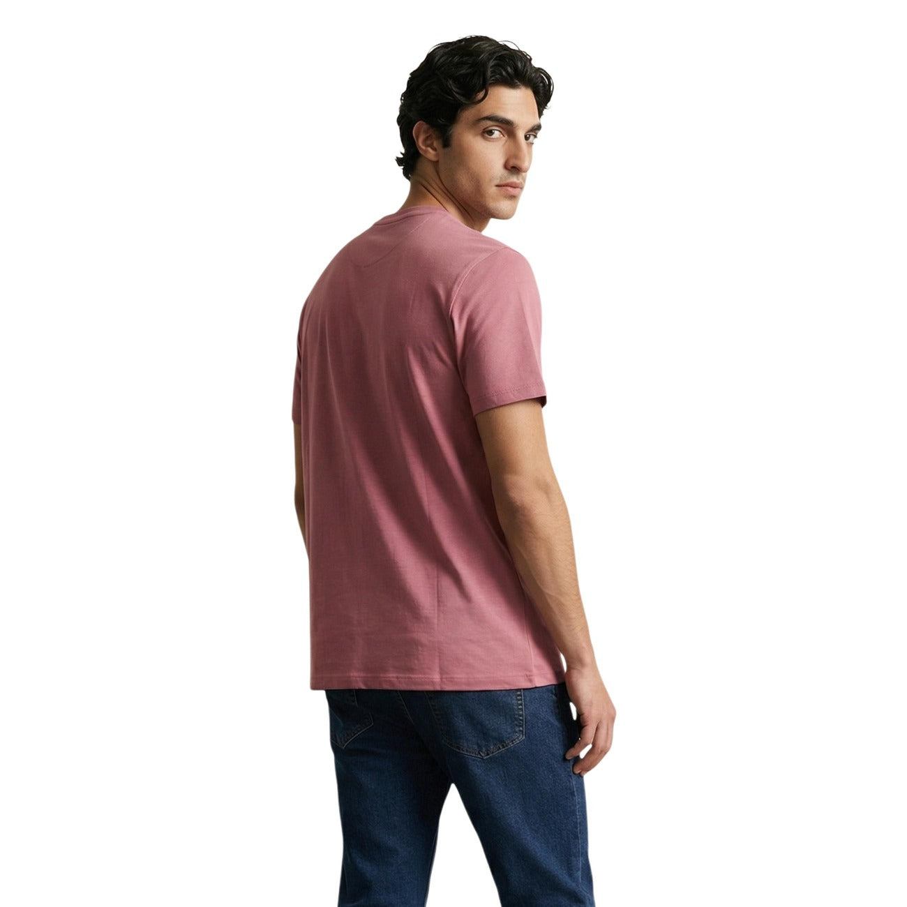 2455896 U.S. Polo Assn. T-Shirt Rosa Uomo