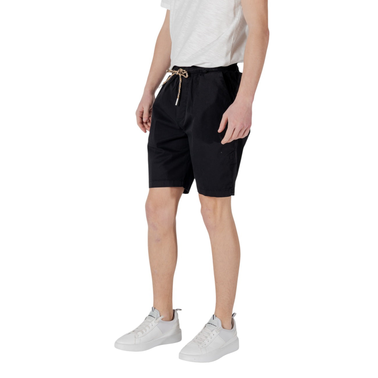 2417942 Gianni Lupo Bermuda Nero Uomo
