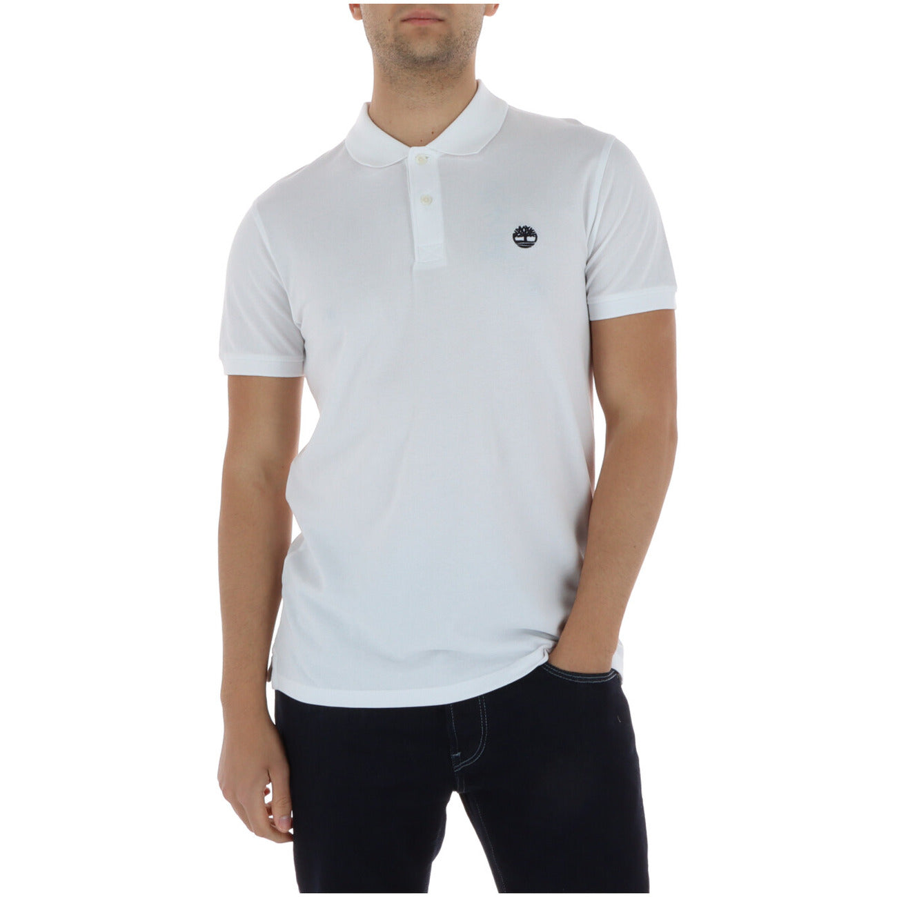 2452275 Timberland Polo Bianco Uomo