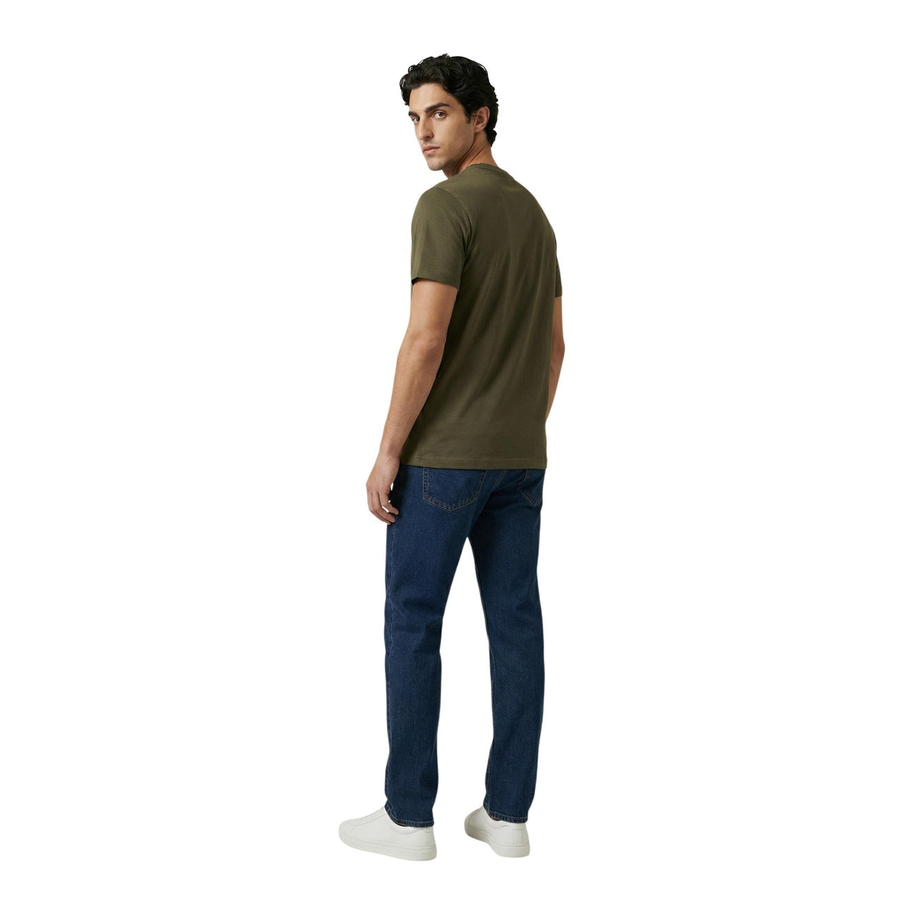 2455575 U.S. Polo Assn. T-Shirt Verde Uomo