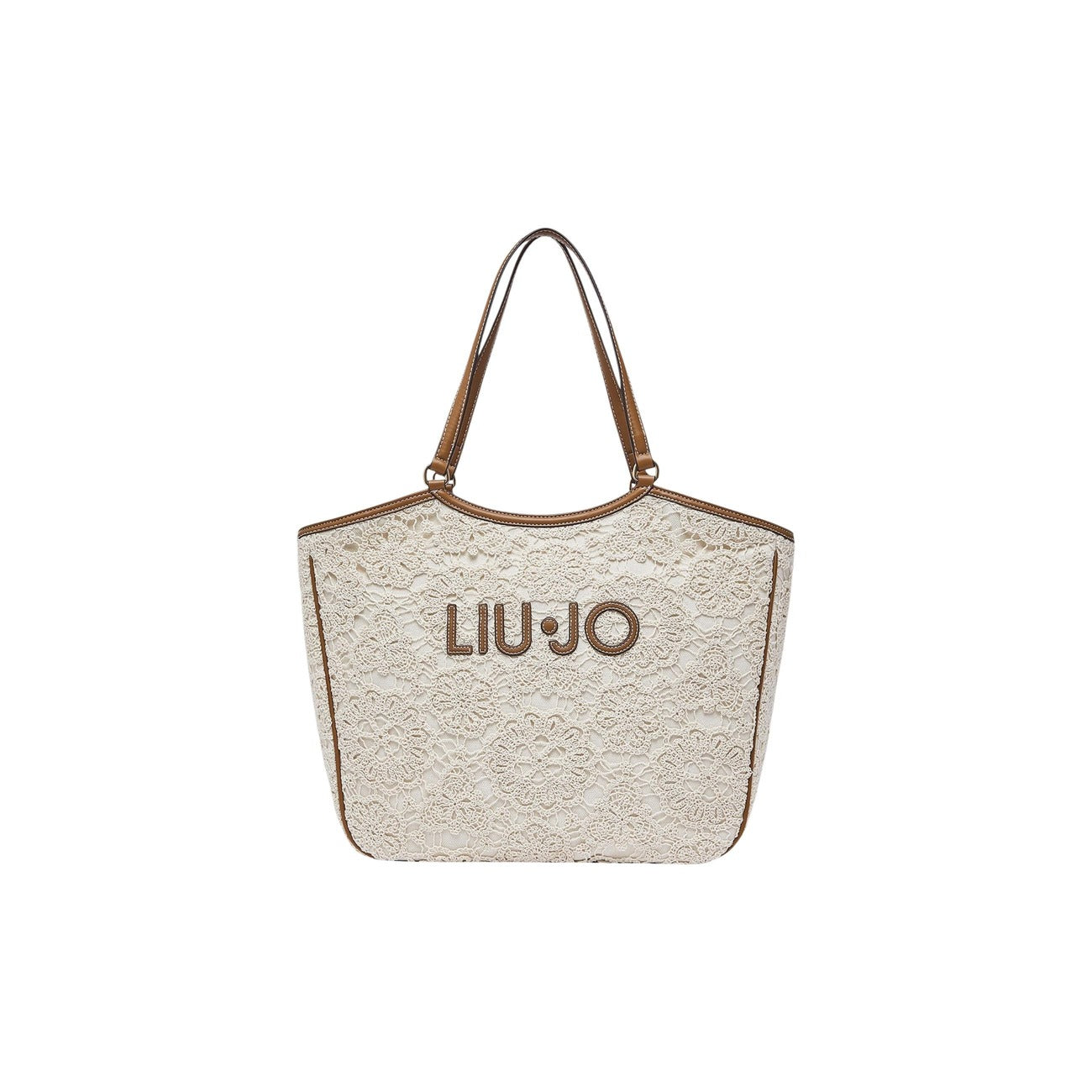 2460150 Liu Jo Borsa a Mano Beige Maxi Donna