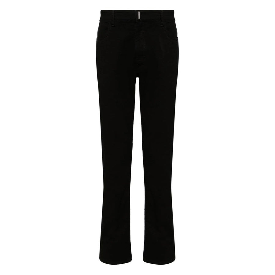 Straight Leg Black Jeans