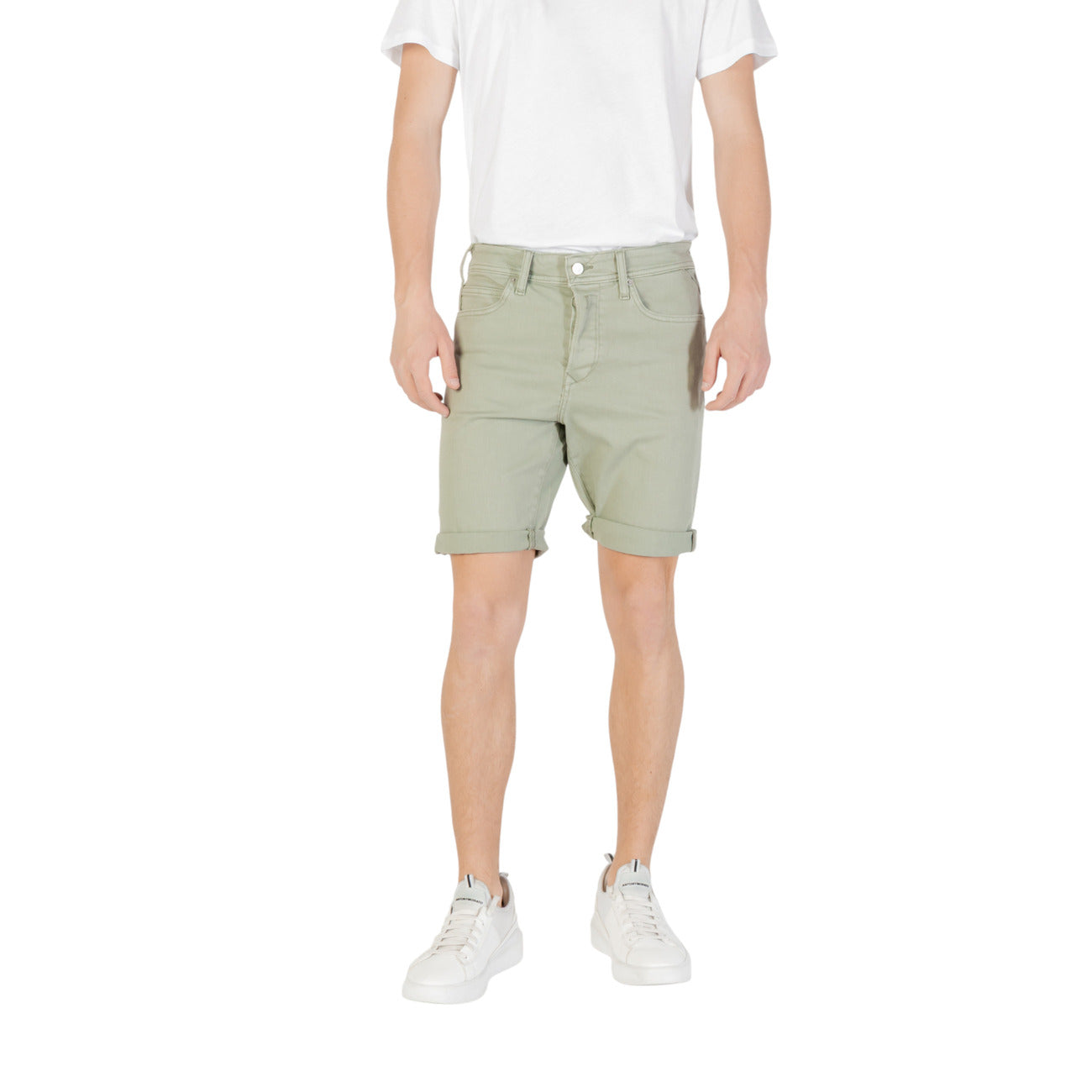 2422671 Replay Bermuda Verde Uomo