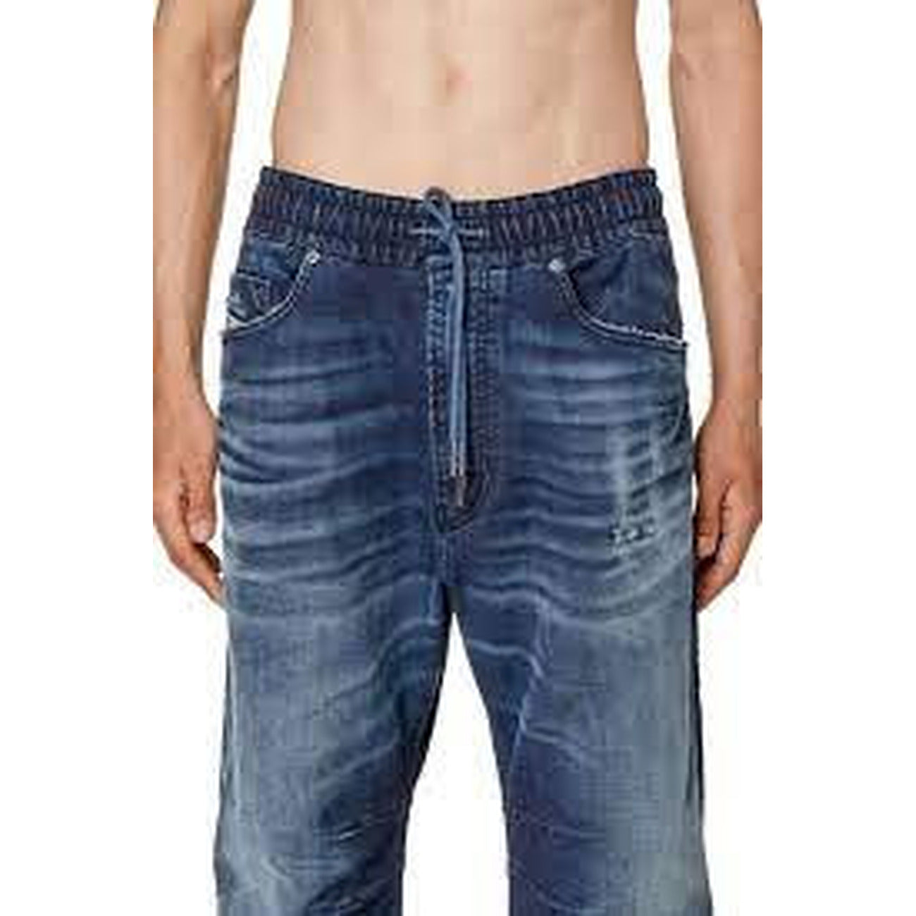 2424368 Diesel Jeans Blu Effetto Consumato Uomo