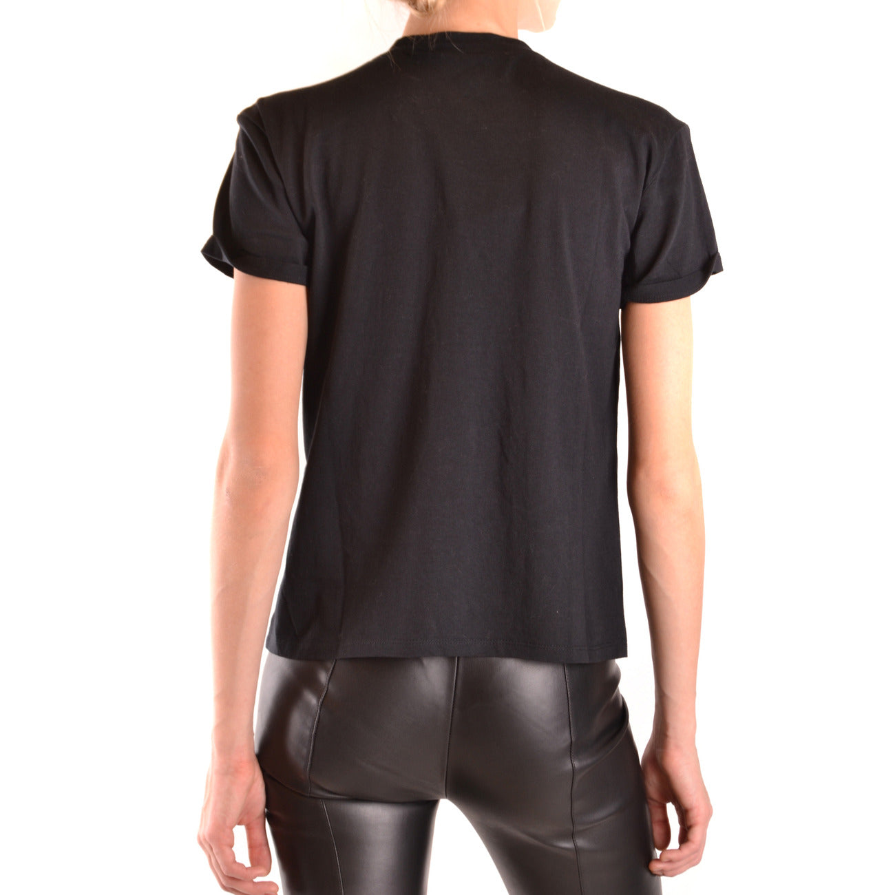 2455753 Twinset T-Shirt Nera 100% Cotone Donna
