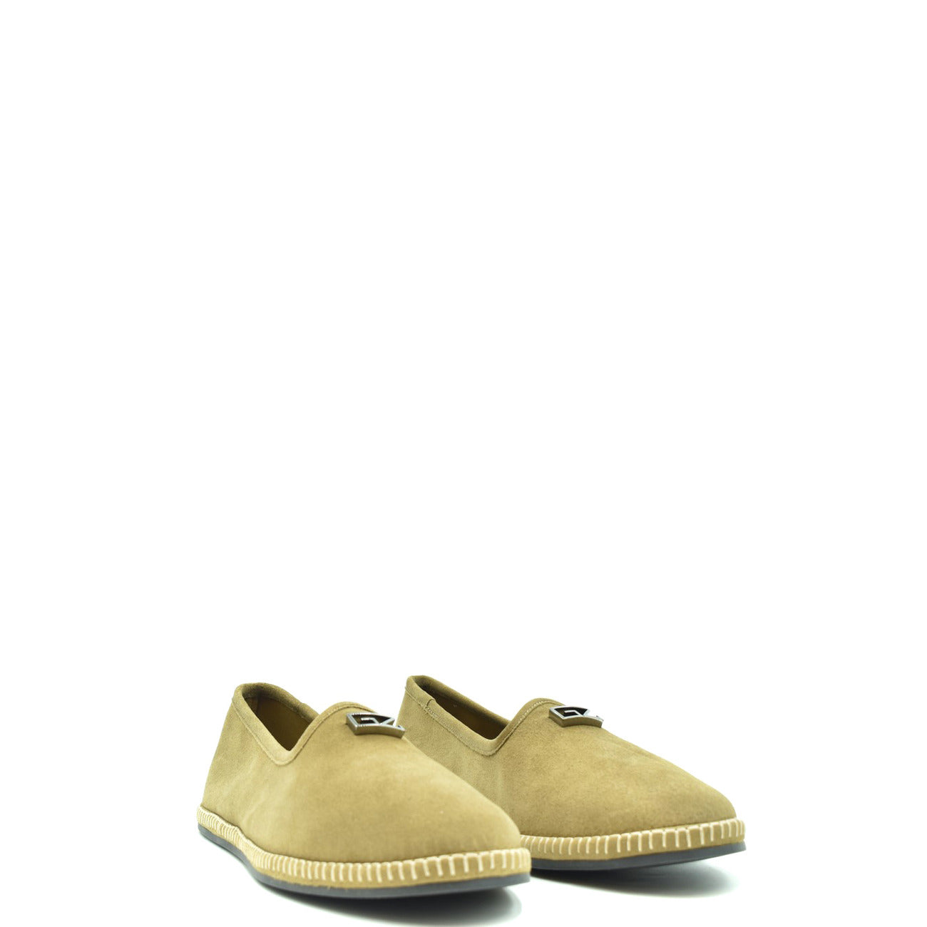 491103 Giuseppe Zanotti Scarpe Basse Beige Cotone Uomo